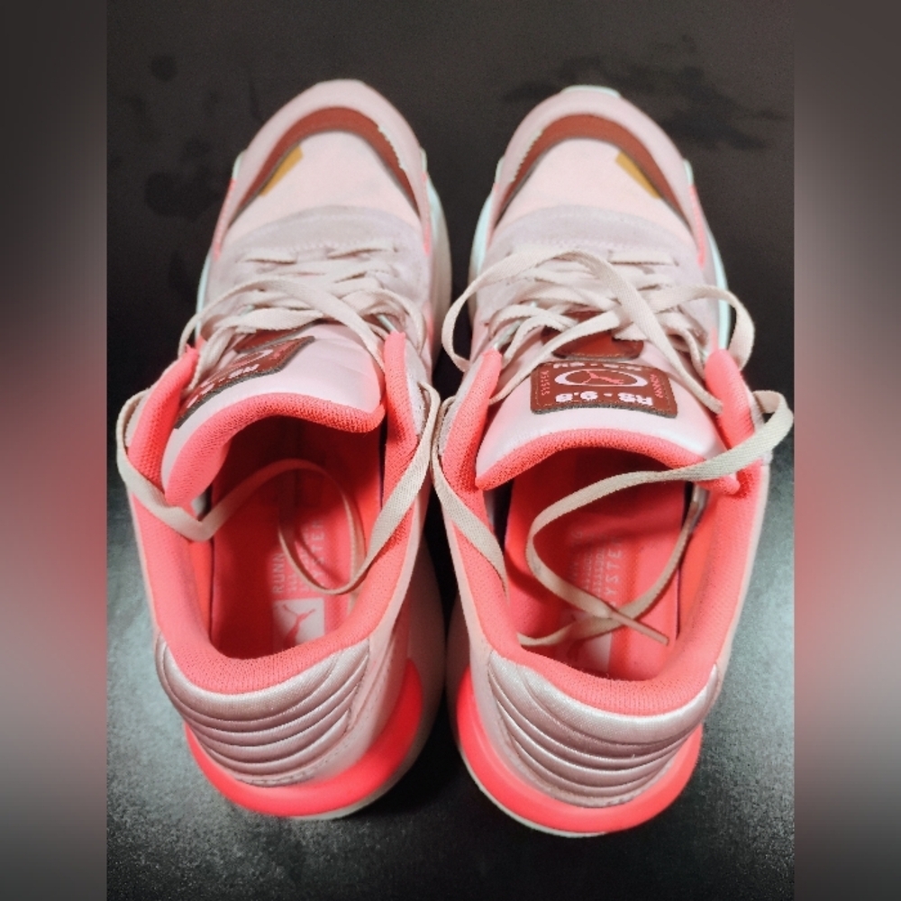 Puma RS 9.8 Proto Pink Burgundy Women’s Sneakers 9.5 Sneakers Only - Picture 5 of 14